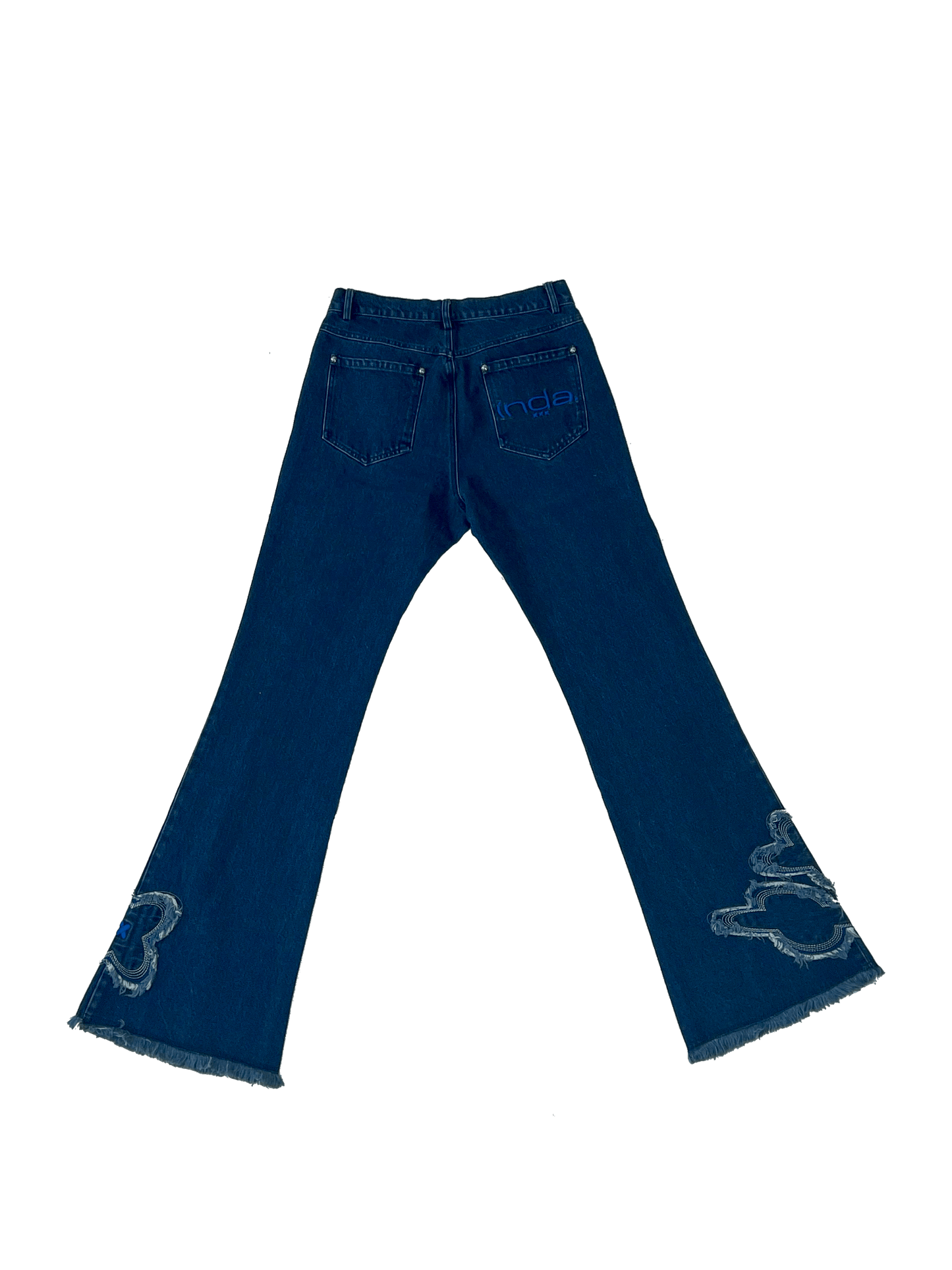 blue denim jeans