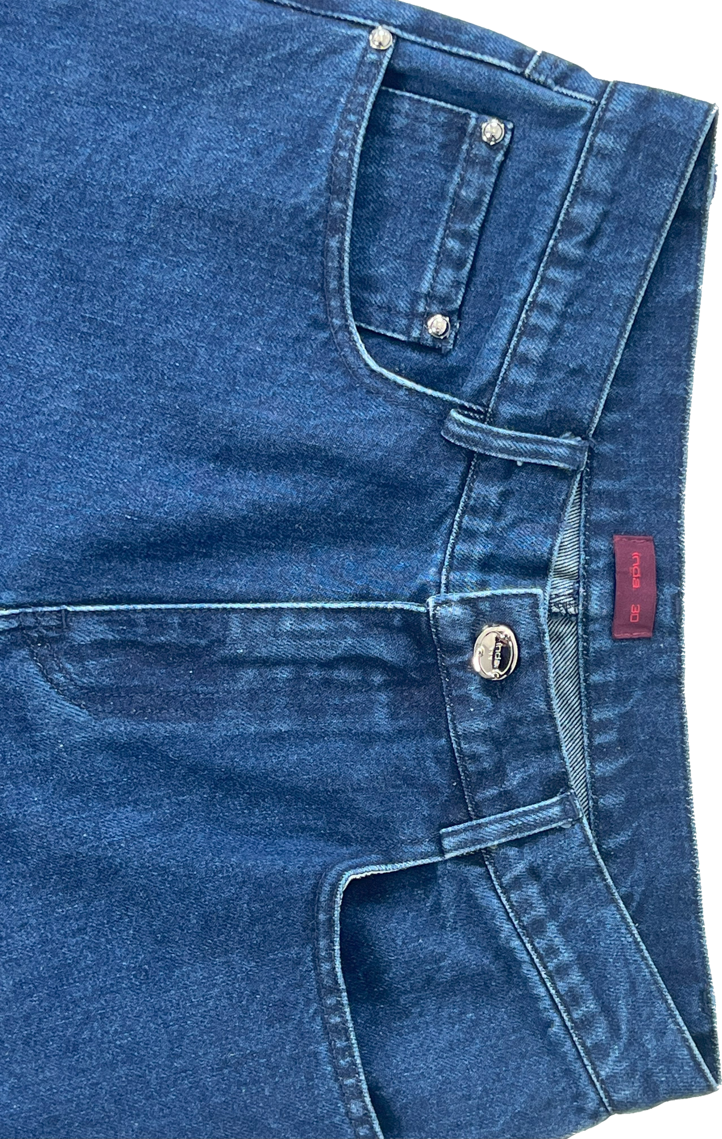 blue denim jeans