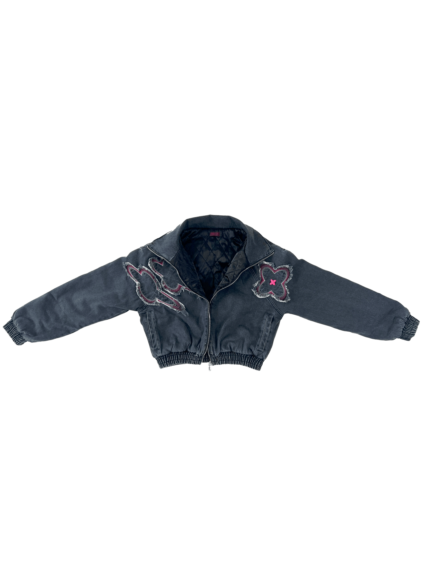 black denim jacket