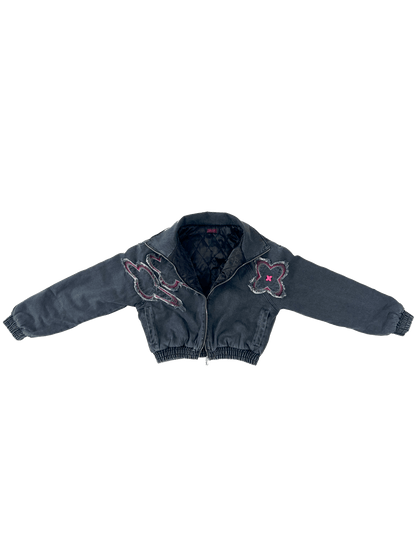 black denim jacket