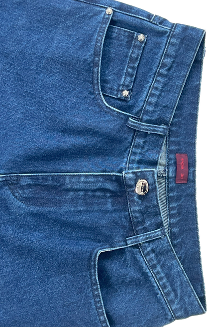 blue denim jeans